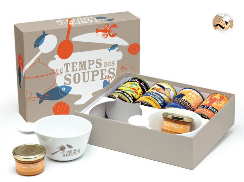 Savourez le coffret Le temps des Soupes de la Conserverie la belle-iloise