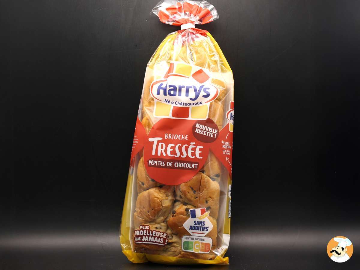 Harrys revisite sa brioche tressée aux pépites de chocolat 