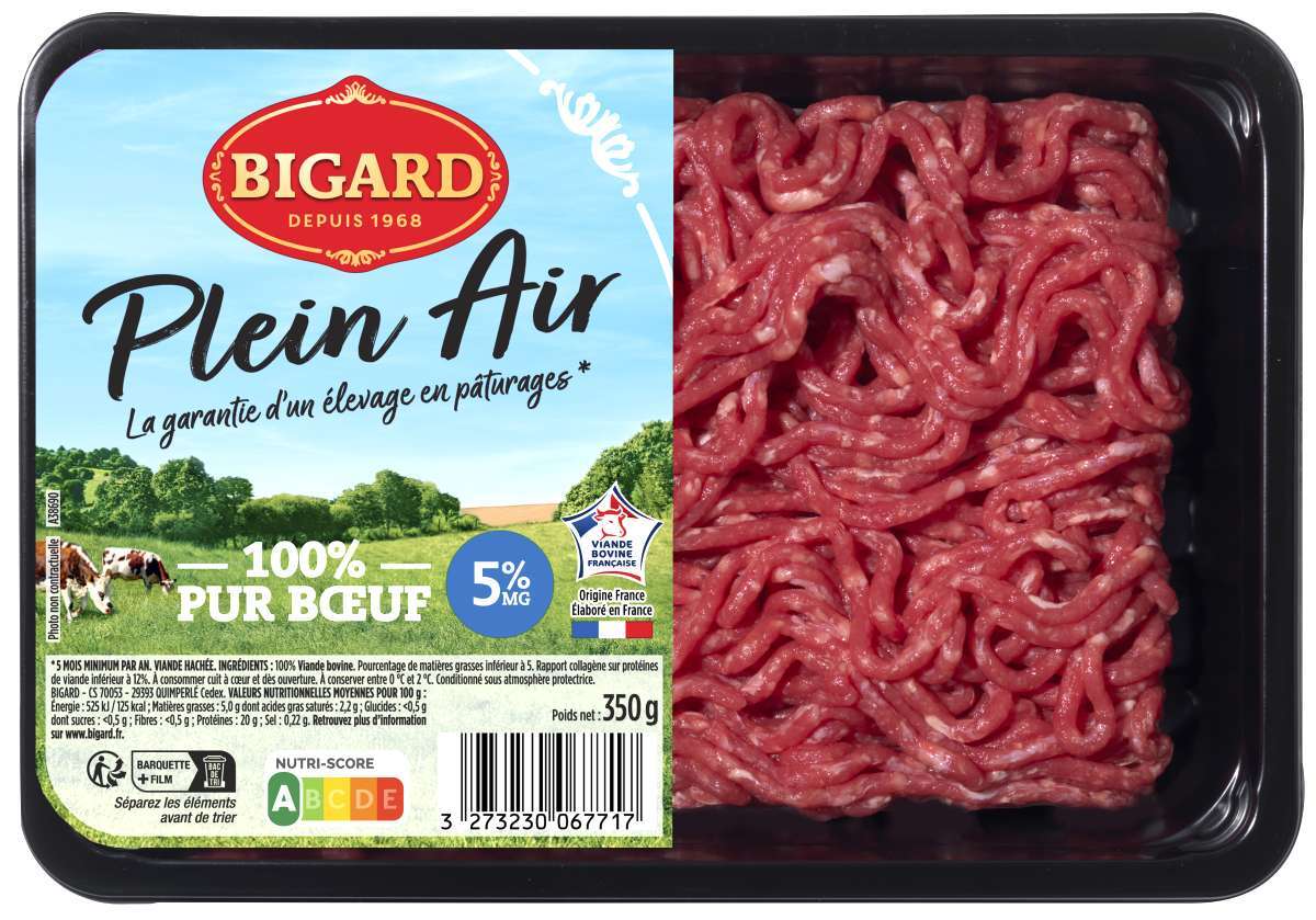 Bigard mise sur le bœuf « Plein Air » : une gamme 100 % française qui valorise l’élevage en pâturages 
