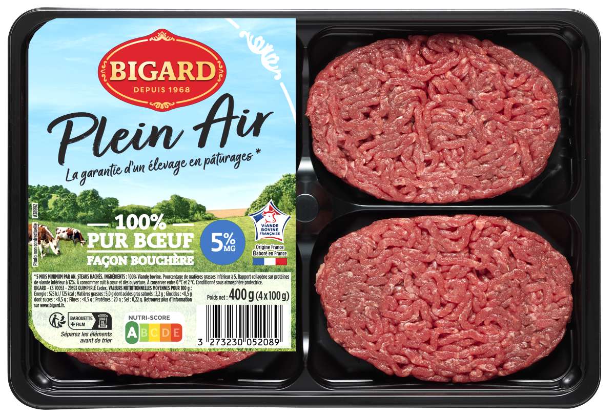 Bigard mise sur le bœuf « Plein Air » : une gamme 100 % française qui valorise l’élevage en pâturages 
