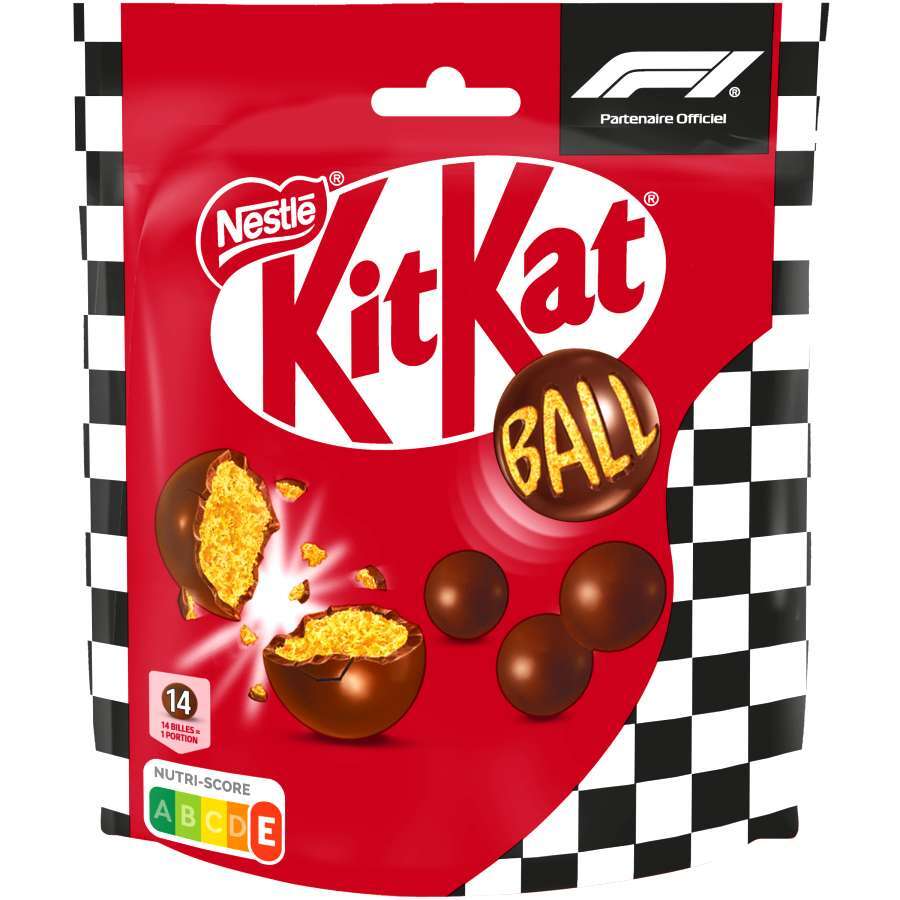 KitKat passe la cinquième avec une édition F1 à croquer 