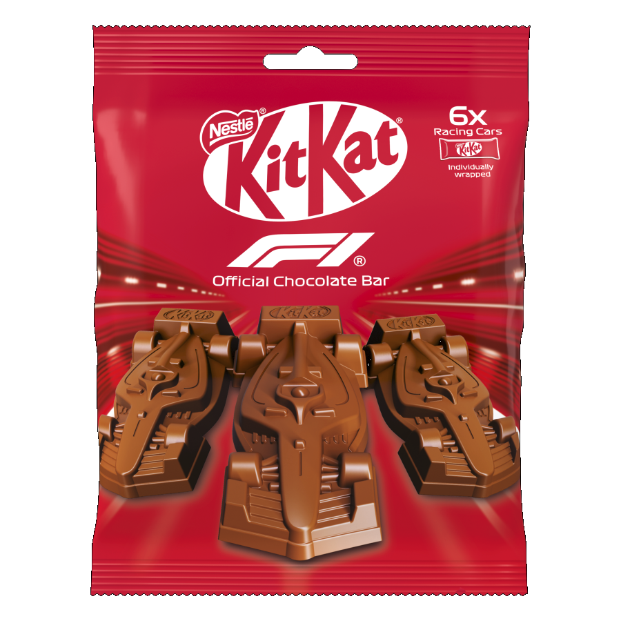KitKat passe la cinquième avec une édition F1 à croquer 