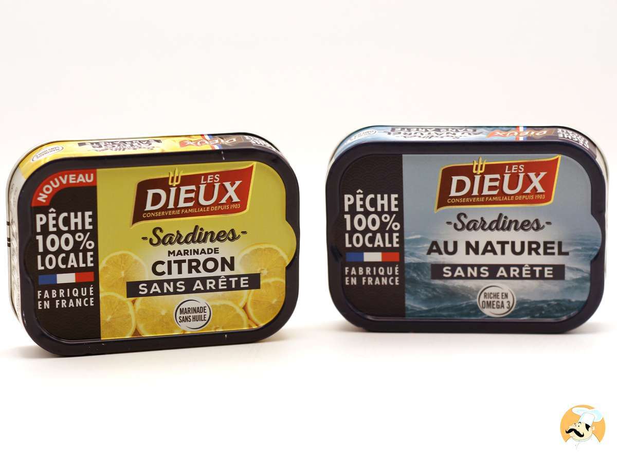 Les Dieux lancent une nouvelle gamme de sardines sans arêtes, pêchées et préparées en France 