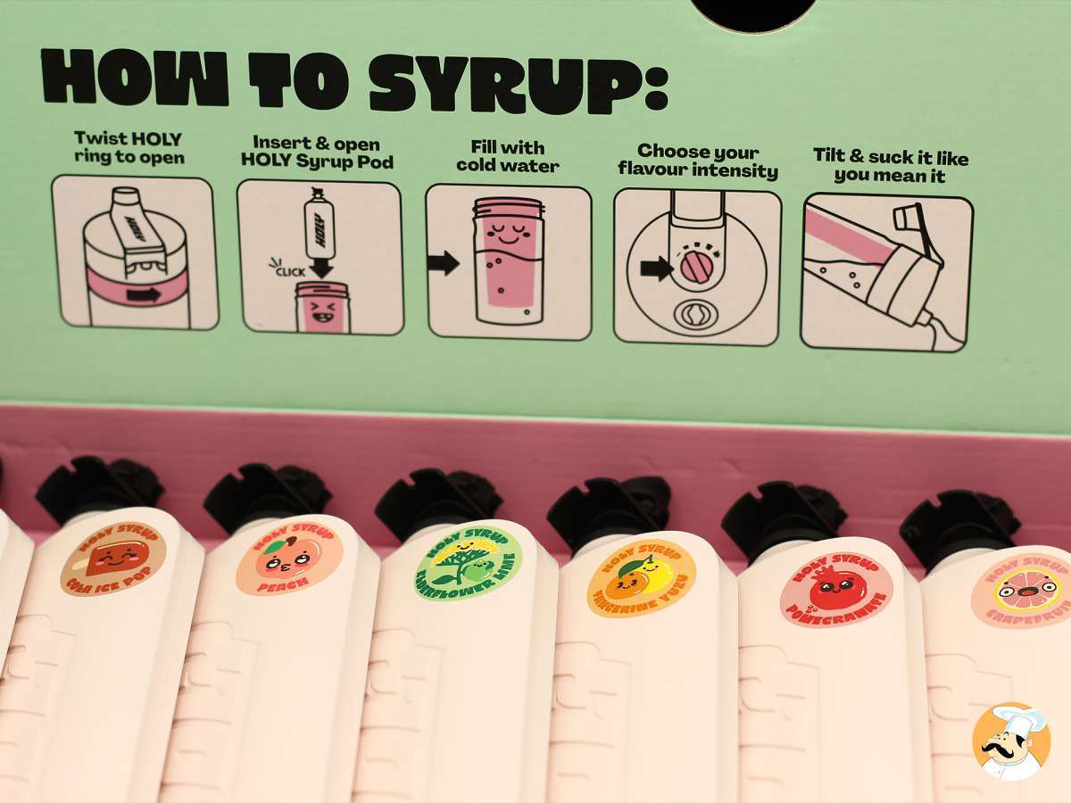 HOLY : la bouteille de sirop qui réinvente vos boissons au quotidien 