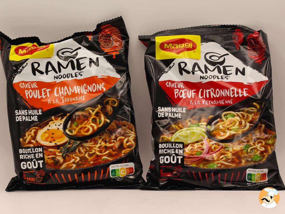 MAGGI : les Ramen Noodles arrivent avec deux recettes inspirées de l’Asie 
