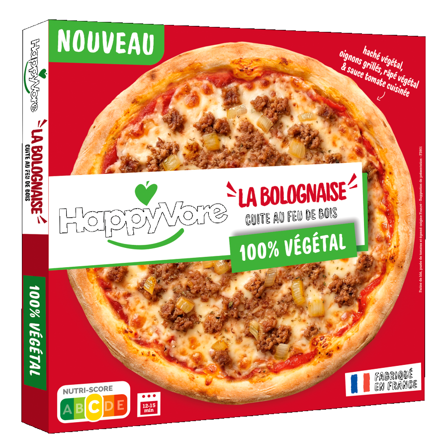 HappyVore dévoile ses premières pizzas végétales au rayon surgelé 
