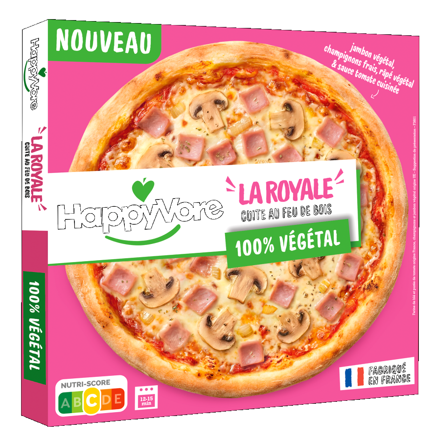 HappyVore dévoile ses premières pizzas végétales au rayon surgelé 