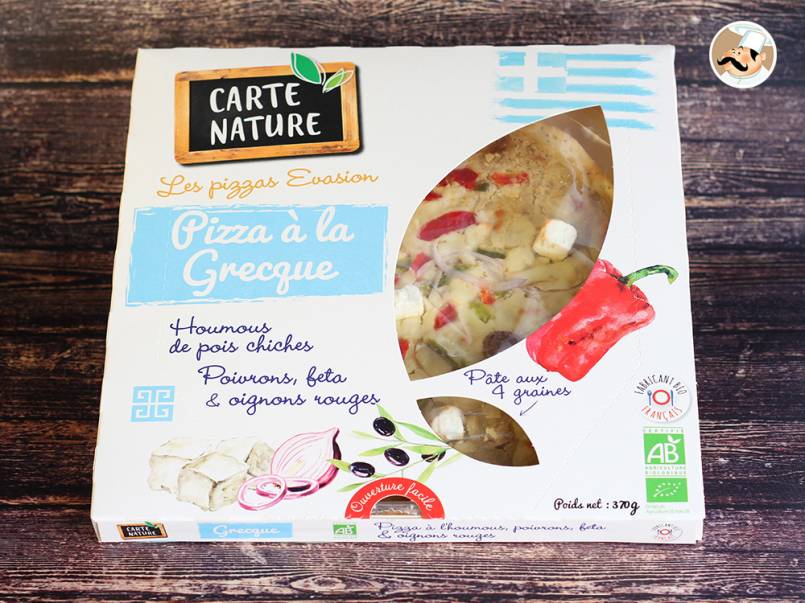 Pizza à la Grecque de Carte Nature 