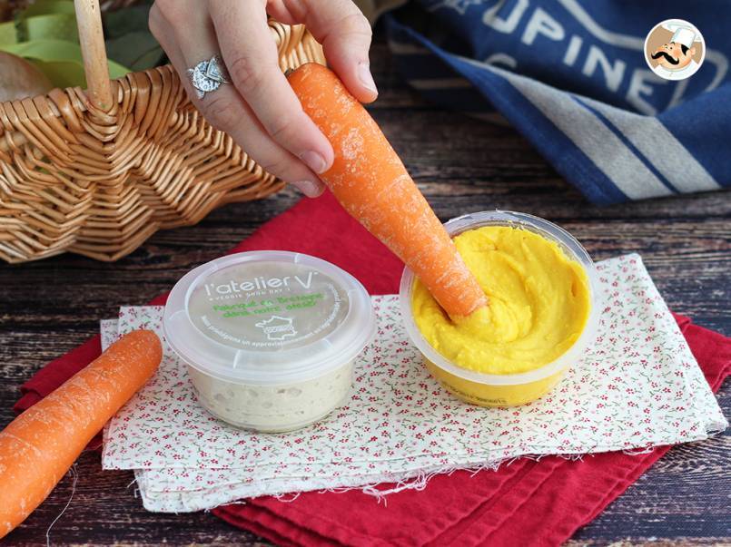 Le pack duo de houmous par L'atelier V 