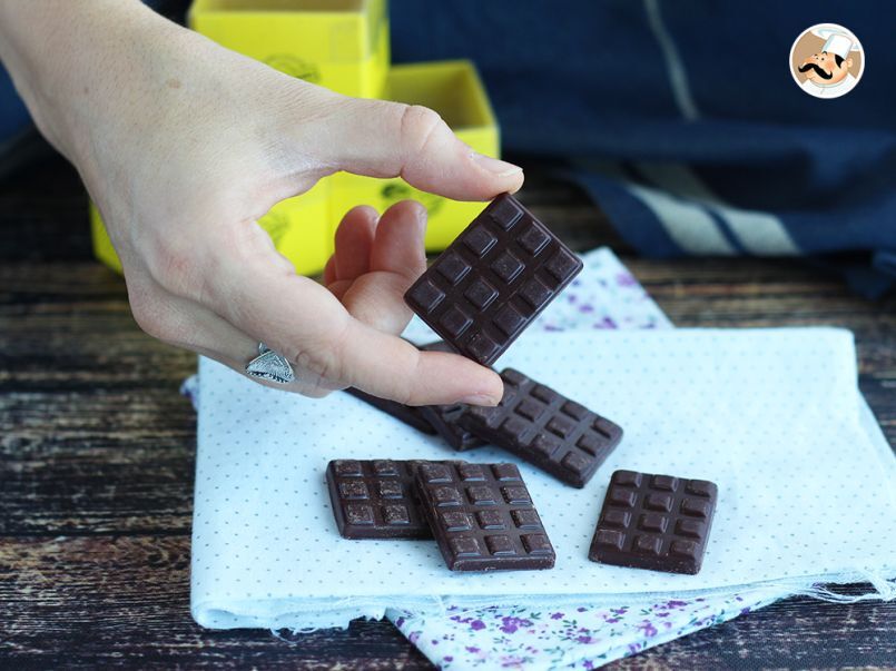 Découvrez les mini-tablettes de chocolat de Cédric Turmel 