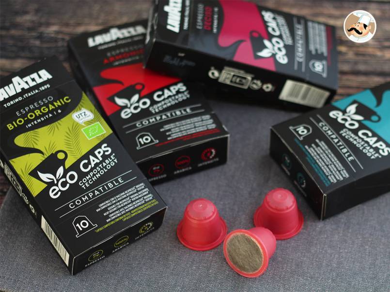 Les capsules éco-caps de Lavazza