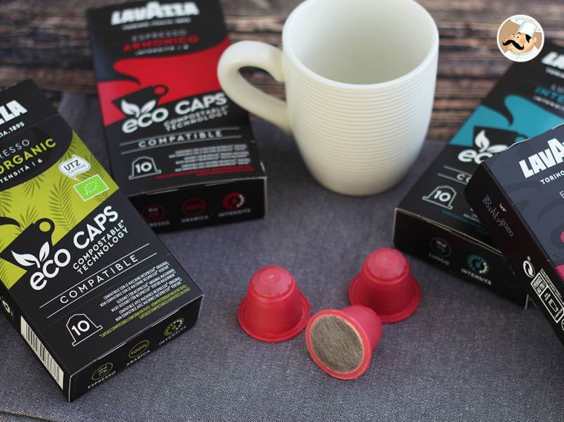 Les capsules éco-caps de Lavazza 