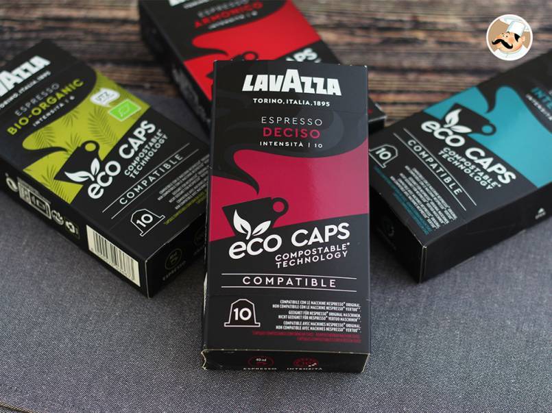 Les capsules éco-caps de Lavazza 