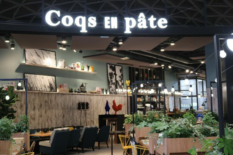 Coqs en pâte, un restaurant de Chef au cœur d'un centre commercial 