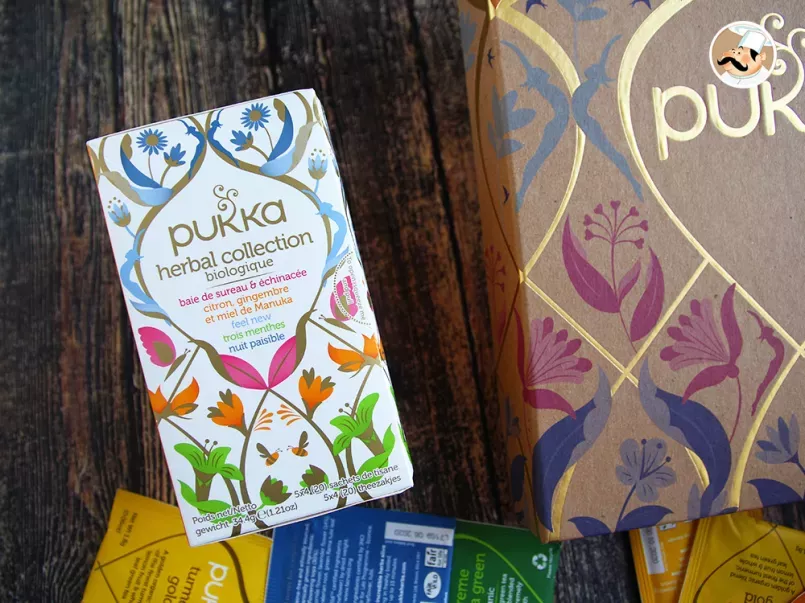 La sélection de coffrets de thé de Pukka 