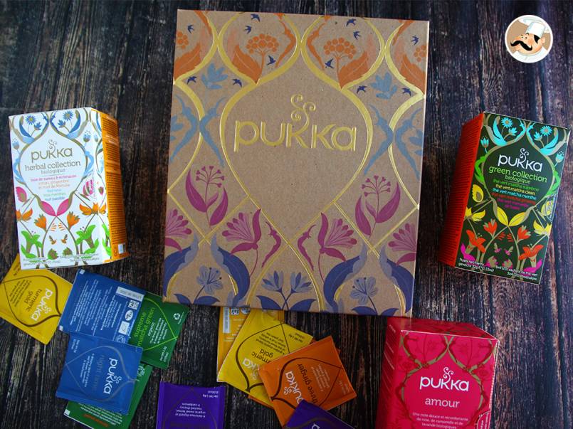 La sélection de coffrets de thé de Pukka