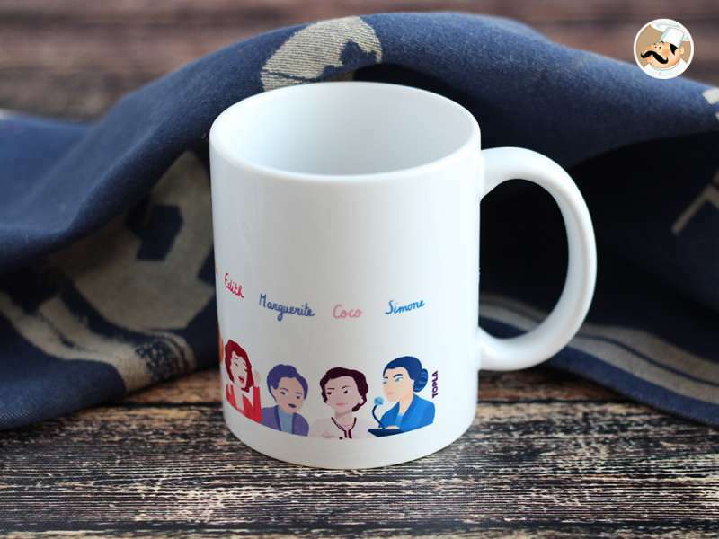 Les mugs qui rendent hommage aux grandes femmes par Topla 