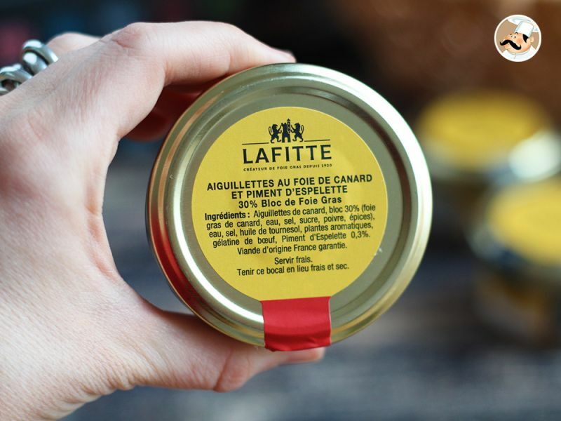 Les aiguillettes de foie gras de la Maison Lafitte 