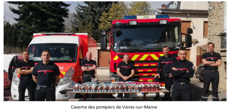 Cémoi offre 40 tonnes de réconfort aux professionnels de santé et de secours 