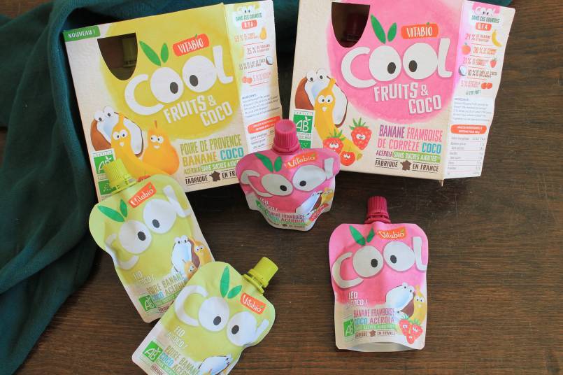 La nouvelle gamme Cool fruits au lait de coco de Vitabio Cool