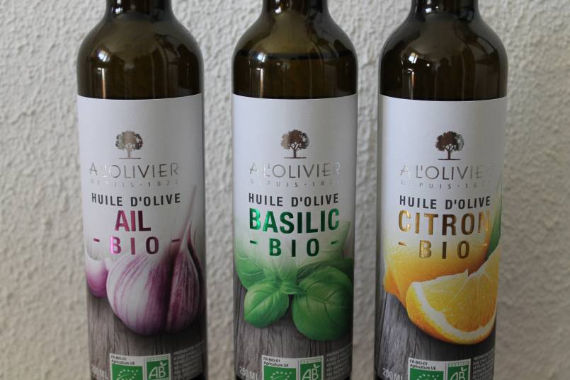 Huiles d’Olive Infusées BIO de A l'Olive 