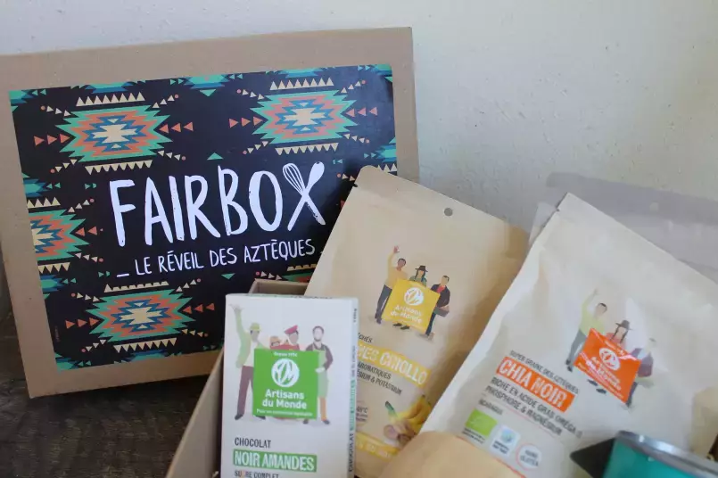 Fairbox : la 1ère box 100% bio et équitable pour les saveurs venues d'ailleurs 