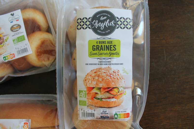 Les nouveaux pains burger et hot dog de L'Angélus 