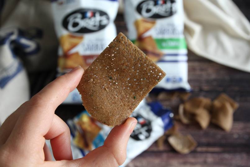 La gamme de chips de sarrasin de Bret's 