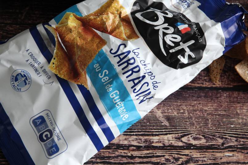 La gamme de chips de sarrasin de Bret's 