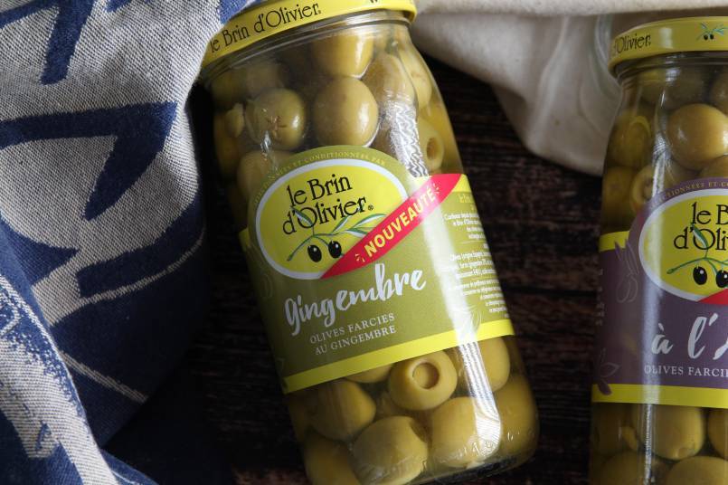 Les olives farcies de Le Brin d'Olivier 