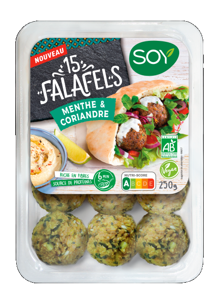 Les falafels menthe et coriandre de Soy