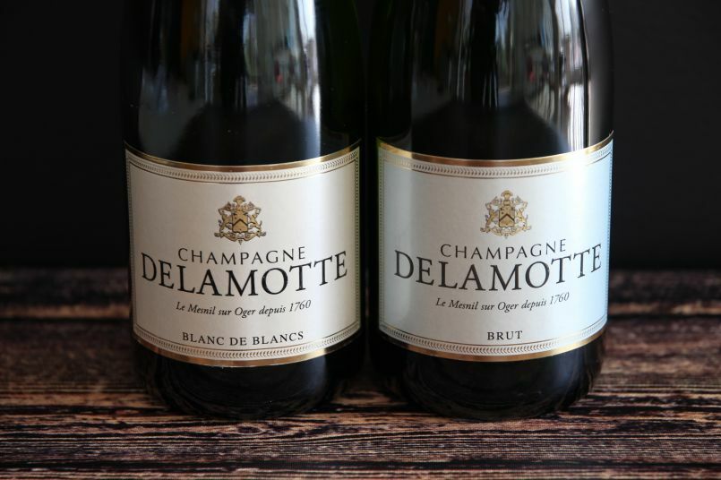 Les nouvelles bouteilles de Champagne Delamotte 