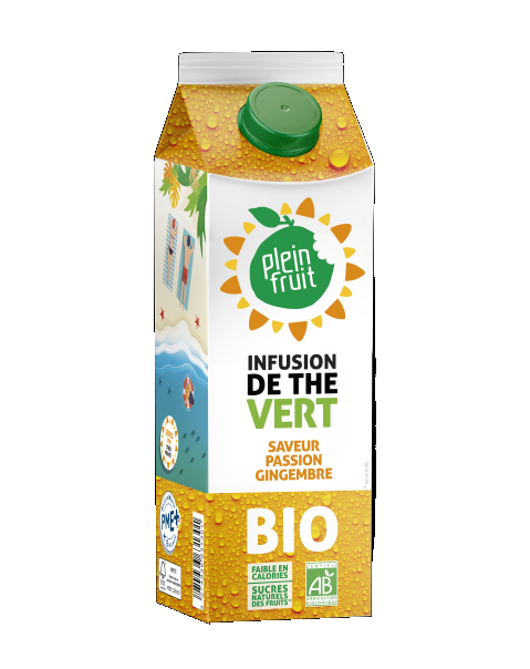 Une pause-fraîcheur avec les infusions bio Plein Fruits 