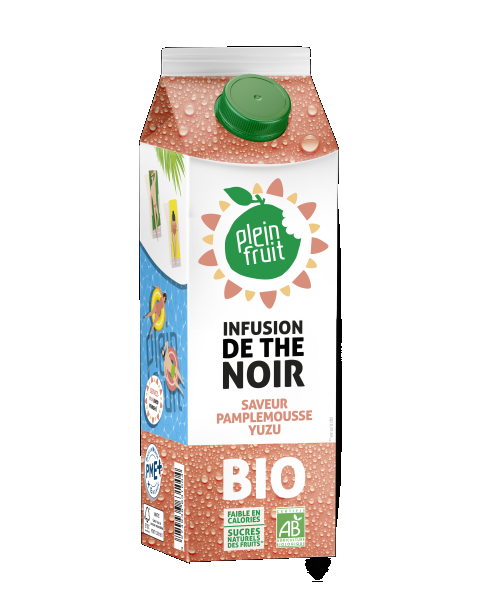 Une pause-fraîcheur avec les infusions bio Plein Fruits 