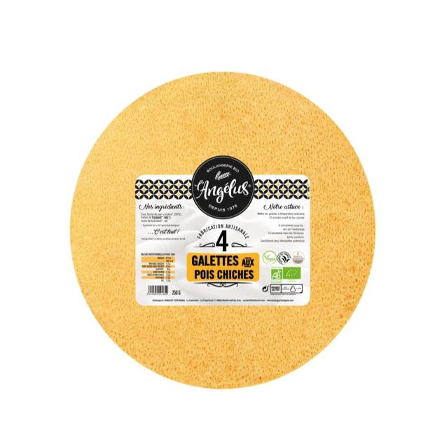 L'Angélus sort de nouvelles galettes aux légumineuses!