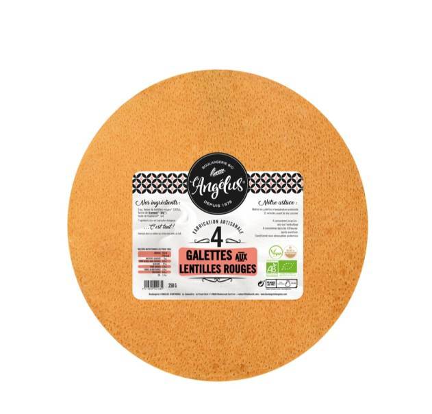 L'Angélus sort de nouvelles galettes aux légumineuses! 