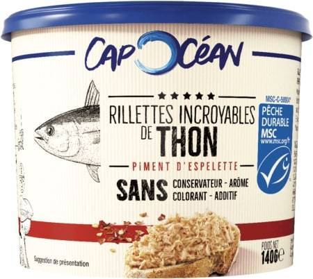 Des rillettes aux notes maritimes avec Cap Océan 