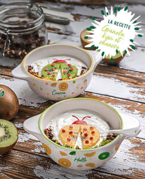 Des petits-déjeuners hauts en couleurs avec Zespri et Oelwein 