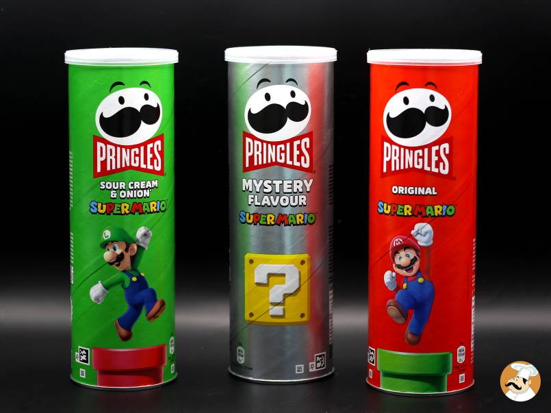 Mario et Luigi s'invitent dans vos Pringles !