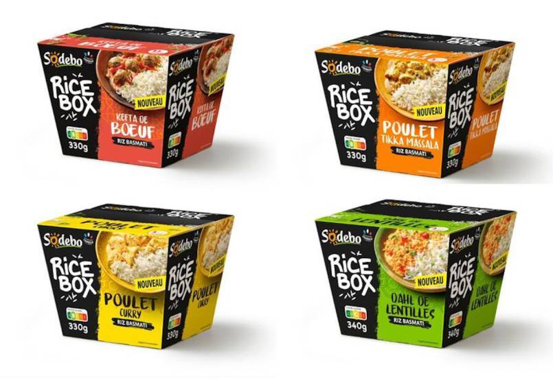Sodebo réinvente la pause déjeuner avec ses nouvelles Rice Box exotiques! 