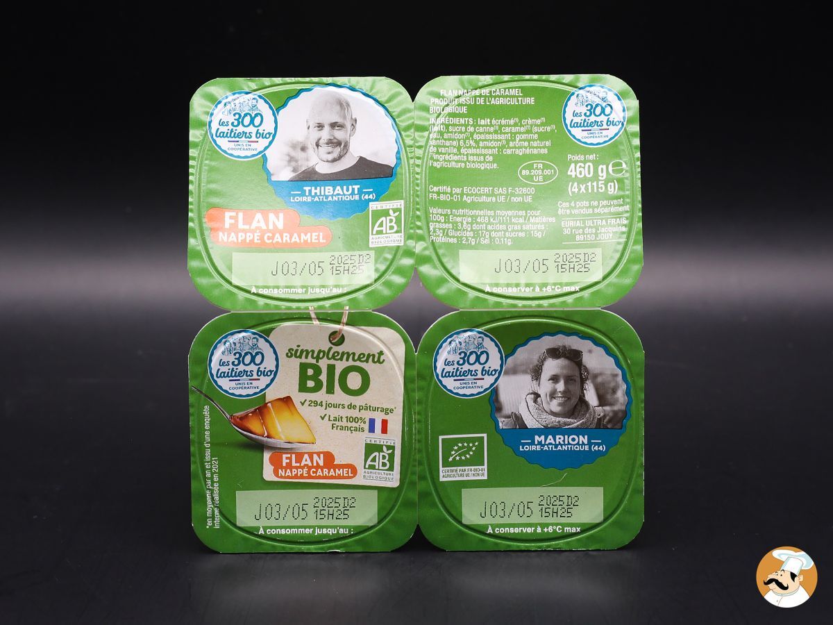 Les 300 Laitiers Bio lancent le Flan Nappé Caramel ultra-gourmand