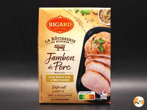 Bigard lance son jambon précuit aux deux moutardes
