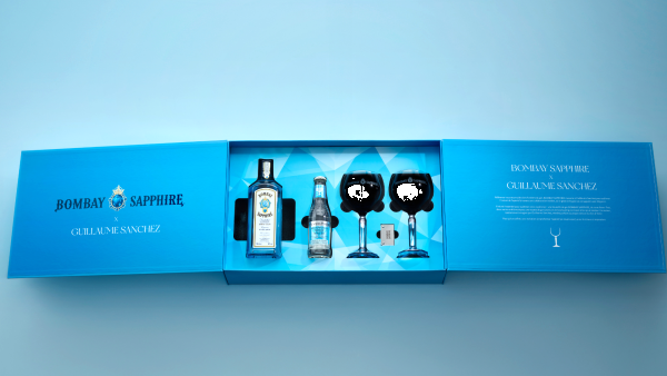 Bombay Sapphire dévoile un coffret d’exception imaginé avec le chef Guillaume Sanchez