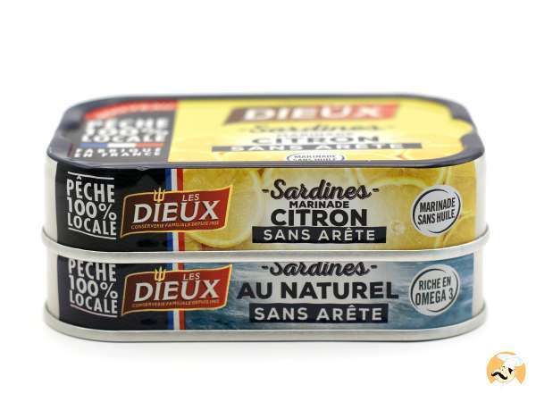 Les Dieux lancent une nouvelle gamme de sardines sans arêtes, pêchées et préparées en France