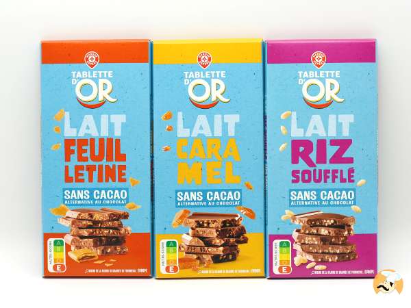 Marque Repère lance des tablettes “sans cacao”