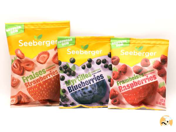 Seeberger : des fruits lyophilisés pour des pauses snack 100 % fruit et pleines de pep’s