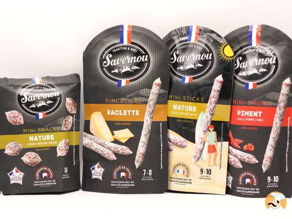 Savernou : des mini saucissons à emporter partout cet été