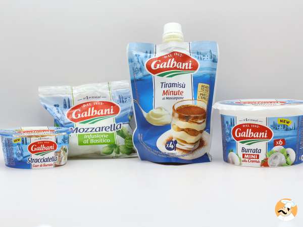 Galbani : burrata, stracciatella et mozzarella croustillante… l’Italie s’invite partout