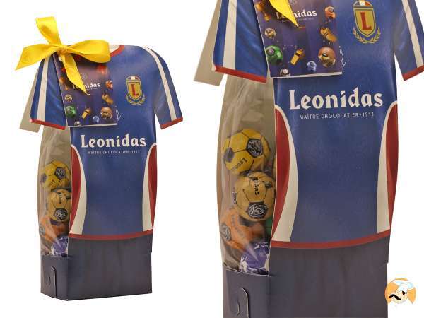 Leonidas sort ses chocolats aux couleurs du football pour la Coupe du monde