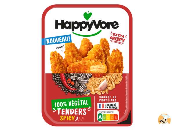 HappyVore passe ses tenders en mode épicé avec une nouvelle version Spicy
